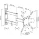 ΒΑΣΗ TV LCD BRATECK LDA21-223 13"-42" 20kg ΜΕ ΜΟΝΟ ΤΗΛΕΣΚΟΠΙΚΟ ΒΡΑΧΙΟΝΑ BLACK